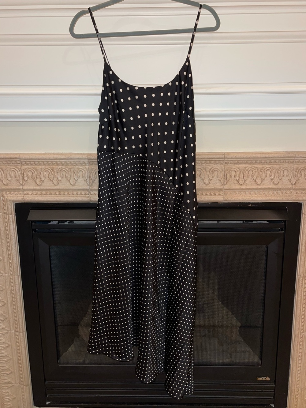 Asymmetrical hem slip dress by A New Day